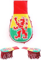 Set schouder epaulette carnaval met leeuw
