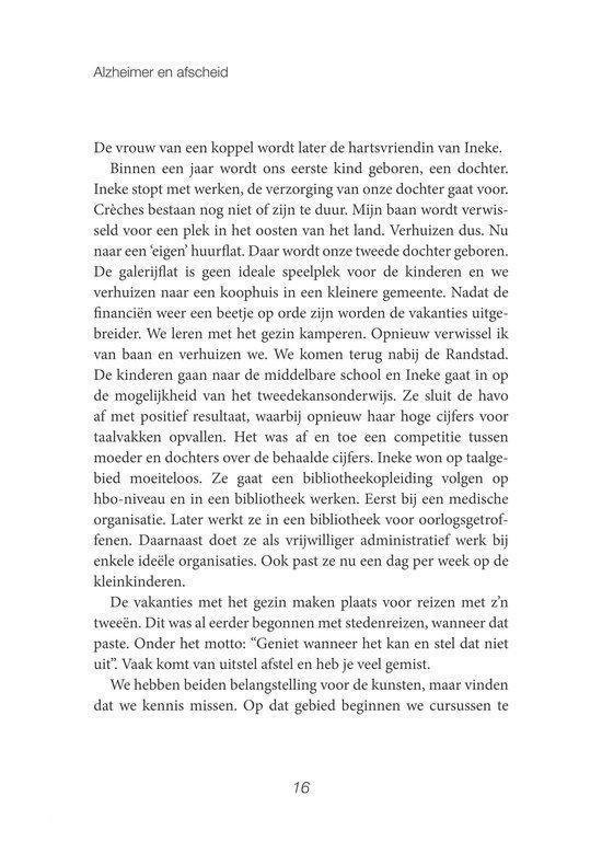 Alzheimer en afscheid