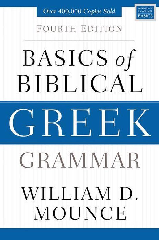 Zondervan Language Basics Series - Basics of Biblical Greek  ... - cover