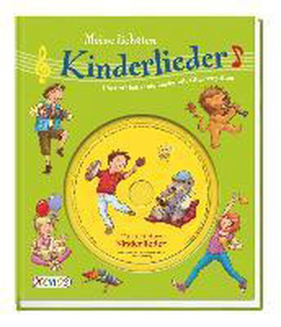 Meine liebsten Kinderlieder mit CD - cover
