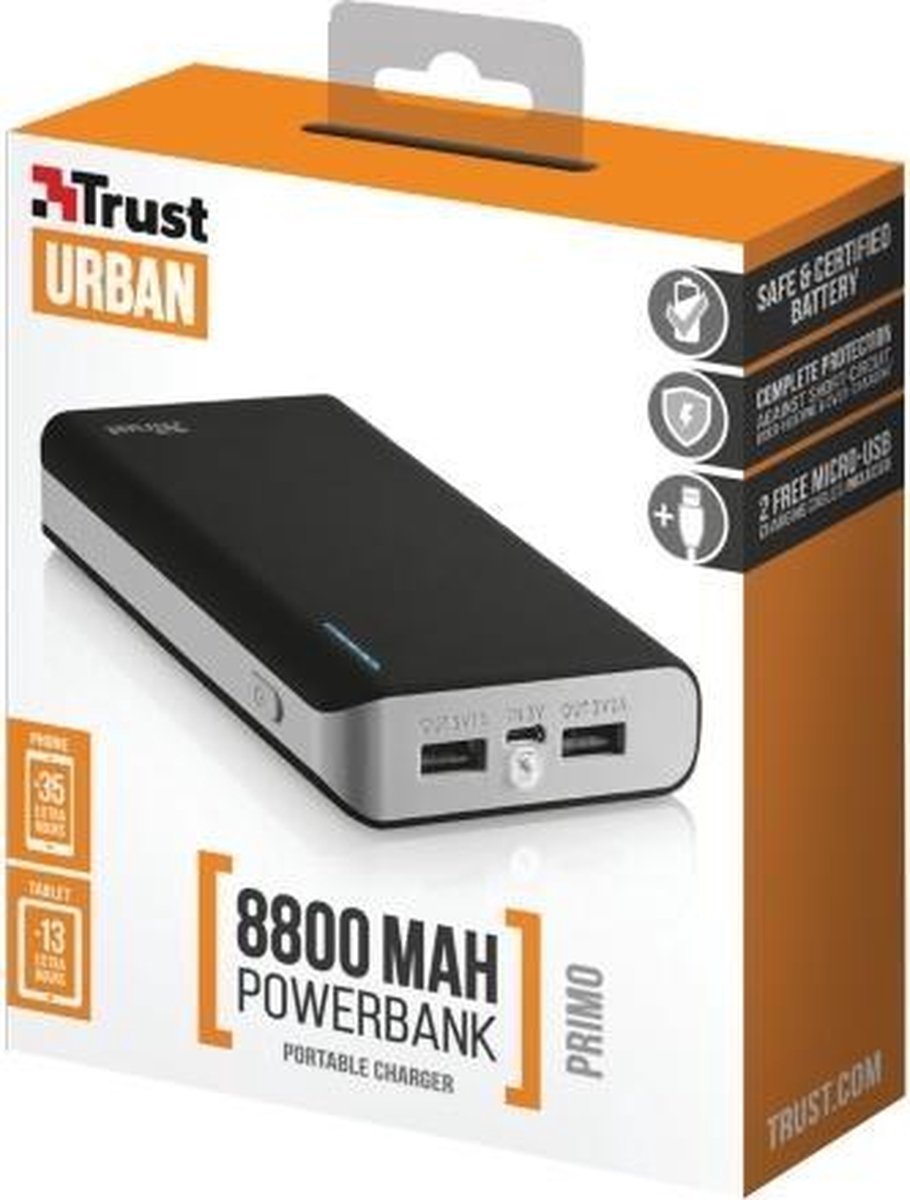 Primo PowerBank 8800 Portable Charger - black – foto 4