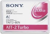 Sony TAIT2-80N - AIT 2 Turbo - 80 GB / 208 GB - for AIT e200/S, e390/S, i200STS, i390/S, AIT Library LIB 81/A2
