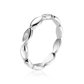 ZINZI ring ZIR1703 - Zilver 925 - Zirkonia