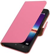 Bookstyle Wallet Case Hoesjes voor Huawei Y3 II Roze