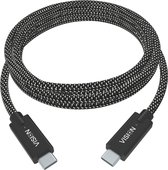 VISION Professional premium-grade USB-C cable - LIFETIME WARRANTY - bandwidth up to 10 gbit/s - supports 3A charging - U