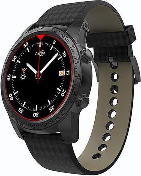 ALLCALL W1 3G Android Smartwatch (Zwart 