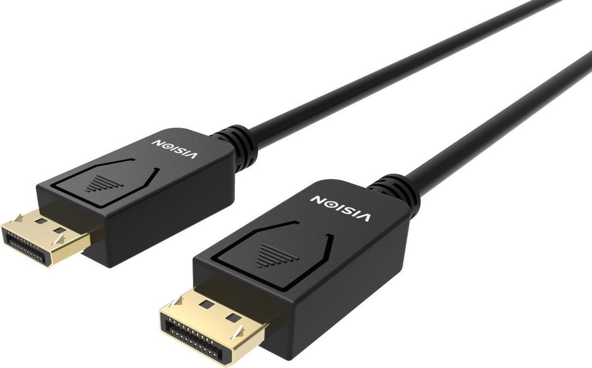 VISION Professional installation-grade DisplayPort cable - LIFETIME WARRANTY - version 1.2 4K - gold connectors - suppor