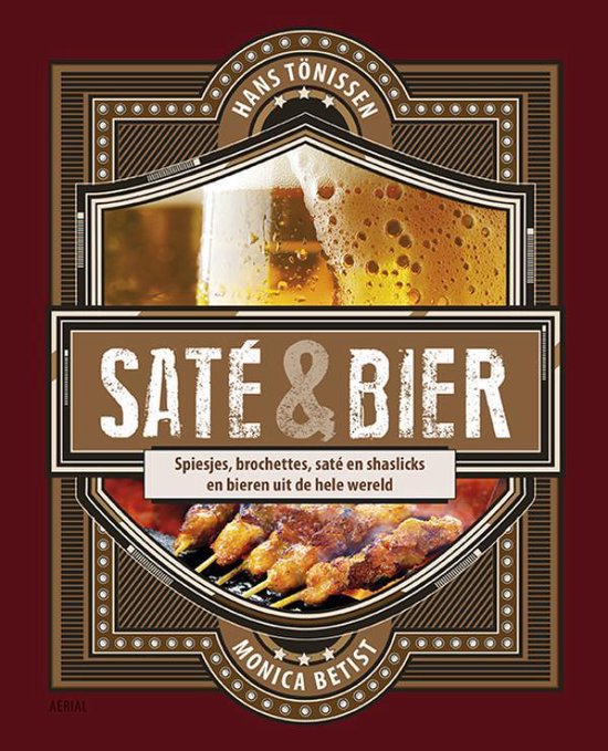 Omslag van Saté & bier door Monica Betist