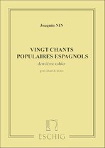 20 Chants Populaires Esp. Vol 2 Chant-Piano