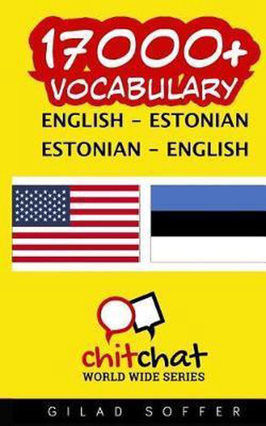 17000+ English Estonian Estonian English Vocabulary 9781537513980