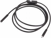 Mini endoscoop - Inspectiecamera 7mm lens / 2m kabel - USB (NIET GESCHIKT VOOR IPHONE/ IOS SYSTEMEN)