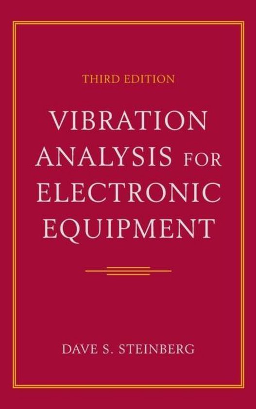 Vibration Analysis for Electronic Equipment 9780471376859 Dave S