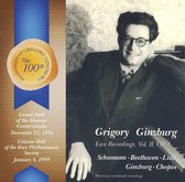 Grigor Ginzburg Live Recordings Vol