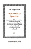 Amsterdam Academic Archive - Auteursrecht op informatie