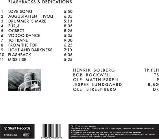 Ole Matthiessen - Flashbacks & Dedications (CD), Ole Matthiessen | CD ...