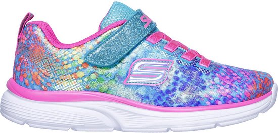 Skechers Wavy Lites meisjes sneakers - Roze - Maat 34 | bol.com