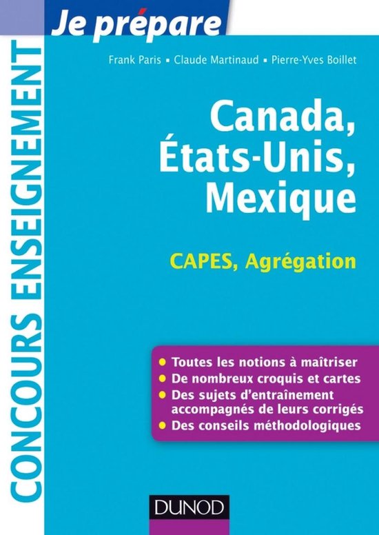 Canada, Etats-Unis, Mexique - Capes-Agrégation - cover