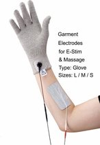Handschoen Elektrode Pijntherapie Massage TENS EMS (Medium))