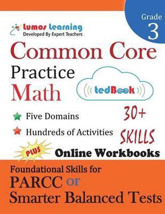 Common Core Practice - Grade 3 Math - cover