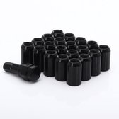 Asudaro wielmoer M12 x 1,5, 20 stuks conische klem gesloten kegel ID 28 mm I compatibel met B-Max C-Max II Ecosport Fiesta 6 7 Focus 3 Mondeo Sw19 60°, 46708 5114407 12657, 45139, 290008 514407 12657 Asudaro wielmoer M12 x 1,5, 20 stuks conische klem gesloten kegel ID 28 mm I compatibel met B-Max C-Max II Ecosport Fiesta 6 7 Focus 3 Mondeo Sw19 60°, 46708 5114407 12657, 45139, 290008 514407 12657