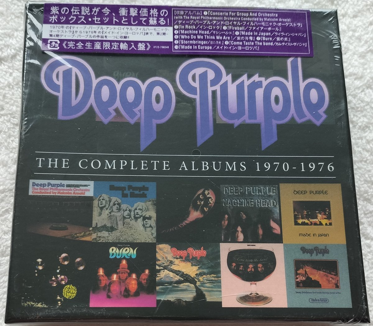 Deep Purple ‎– The Complete Albums 1970-1976 BOX 10XCD