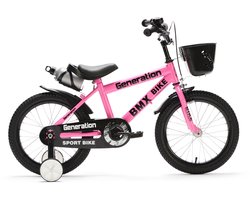Generation BMX 16 inch Roze – Kinderfiets - Fiets voor kinderen van 4 tot 6 jaar