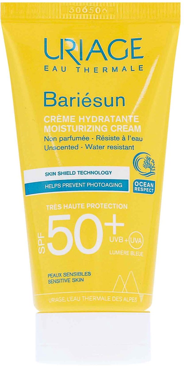 Uriage Bariésun Crème sans Parfum SPF50+ - Zonnebrand - 50 ml