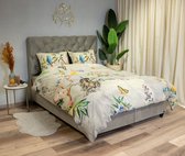 Housse de couette Inspirations Peacock Light 2 personnes 200x200/220 - 100% Katoen