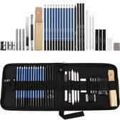 Grote Art Supply Organizer Case voor 180 markers, penselen Grote Art Supply Organizer Case voor 180 markers, penselen