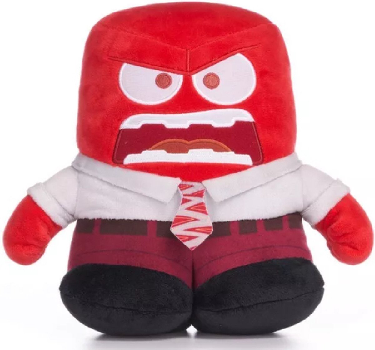 Anger Boos  Disney Inside Out Pluche Knuffel 25 cm  Binnenstebuiten 2  Speelgoed knuffels voor kinderen jongens meisjes  Anger Anxiety Disgust Fear Joy Sadness  Woede Onzekerheid Afkeer Angst Plezier Verdriet