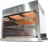 Bol.com Gasbarbecue op hoge temperatuur roestvrij staal grill 800 graden bovenwarmte BBQ steak aanbieding