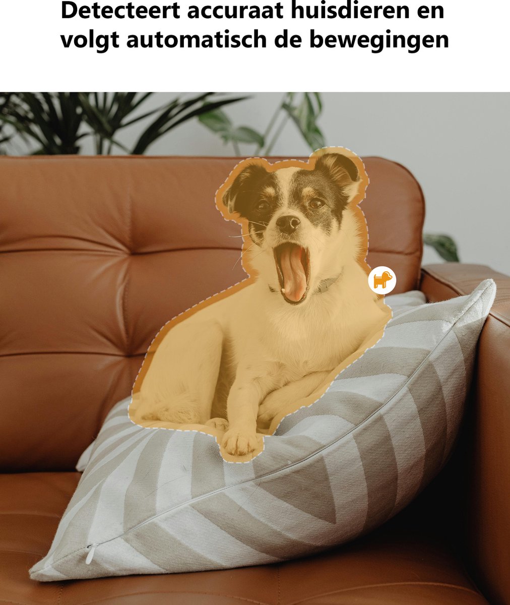 Imou Ranger Dual Petcam Huisdiercamera met Slimme - afbeelding 3