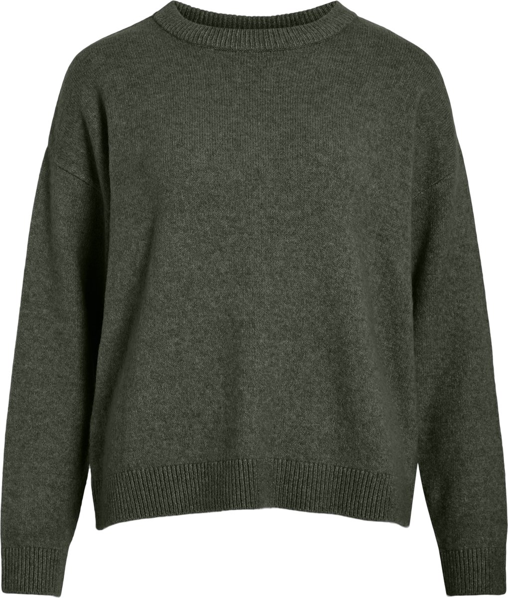 VILA - VILOLO L/S O-NECK PULLOVER/1/KA - Dames - Gebreide truien
