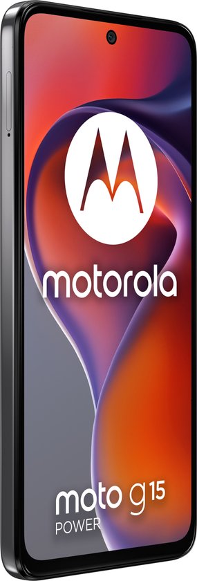 Motorola Moto G15 Power - 256GB - 6000 mAh accu - Gravity Grey | bol