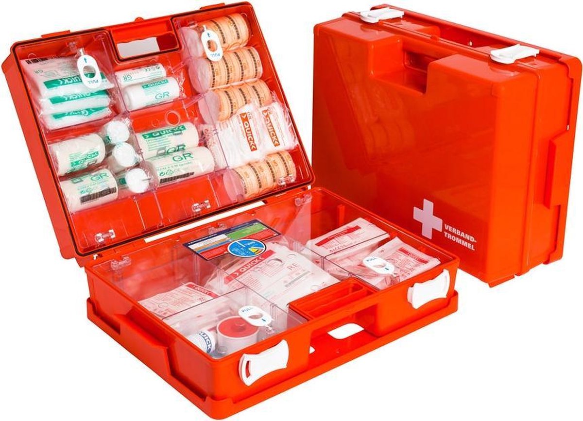 Ehbo Koffer SEZGoods EHBO Kit Groot 105-delig - Voor Thuis, Auto En Kantoor Met Wandmontage Wat Moet In Noodpakket
