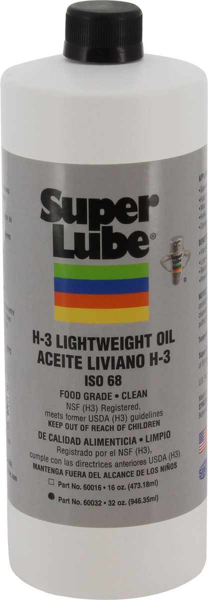 Super Lube multifunctionele olie H3 voor direct voedselcontact - 946 ml