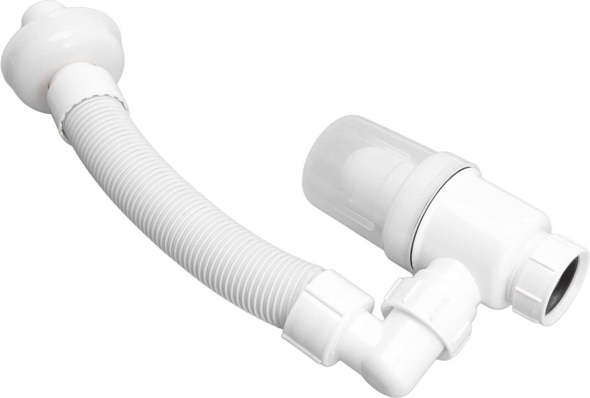 Goedkoopste Gootsteen Afvoerpijp Verstelbare ABS Anti Verstopping Flexibele Riolering Afdruiprek - Thuis Keuken - Afneembare Rubberen Pakking .