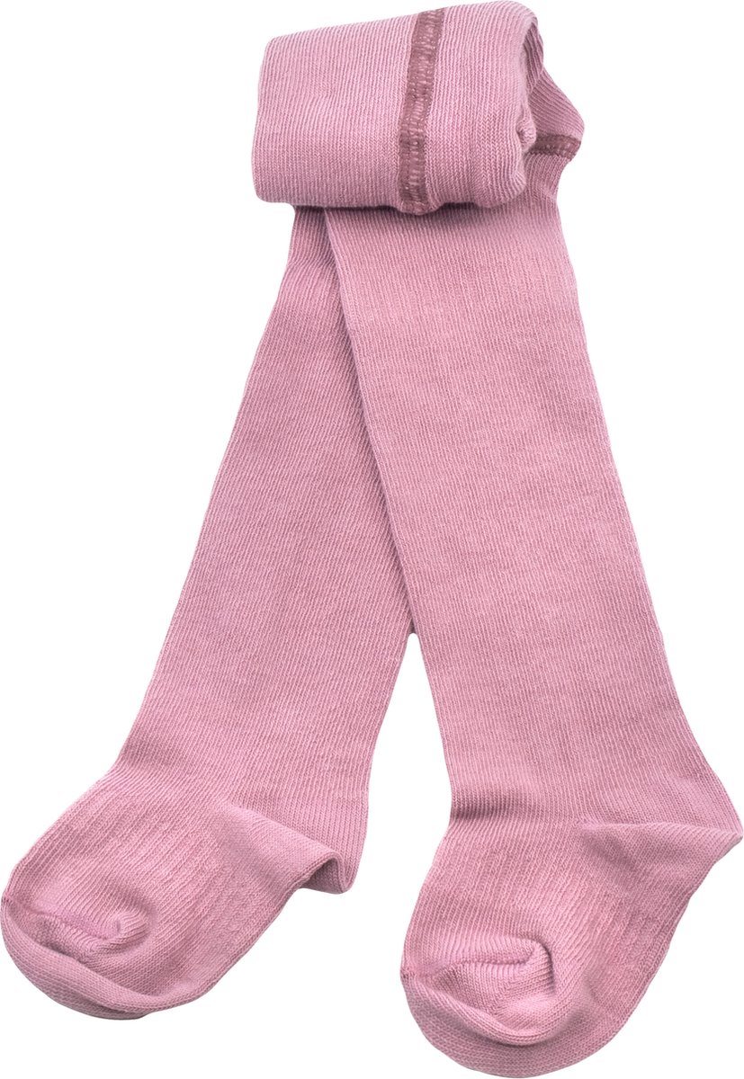 KipKep Blijf-Maillots - 2-6 Mnd - Mauve - roze - Biologisch katoen - Zakken niet af - 1 paar