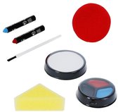 Ensemble de peinture pour le visage de clown, y compris le nez de clown - Ensemble de peinture pour le visage