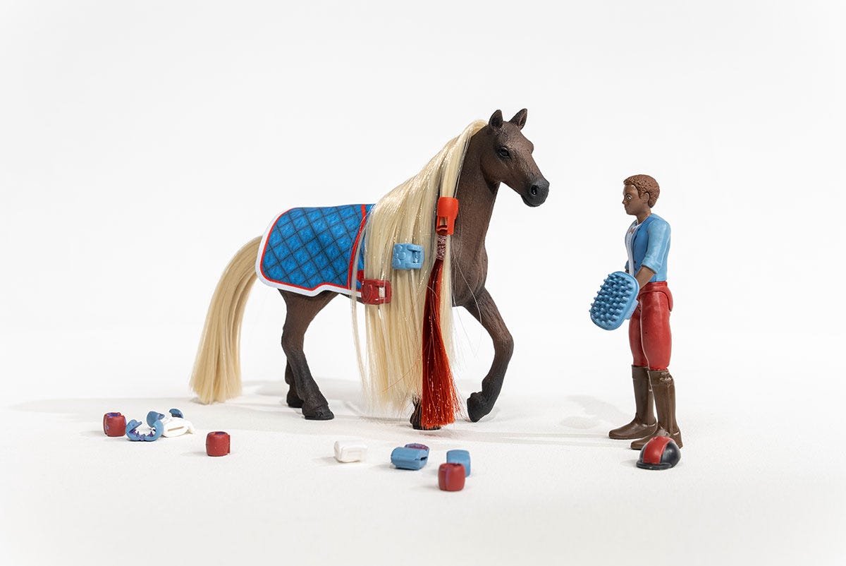 schleich HORSE CLUB Sofia's Beauties - Leo & Rocky Starterset - Kinderspeelgoed - Paarden Speelgoed met Kambare Manen — afbeelding 17