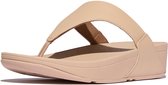 FitFlop Lulu Baskets en cuir pour femme - Beigey Beige