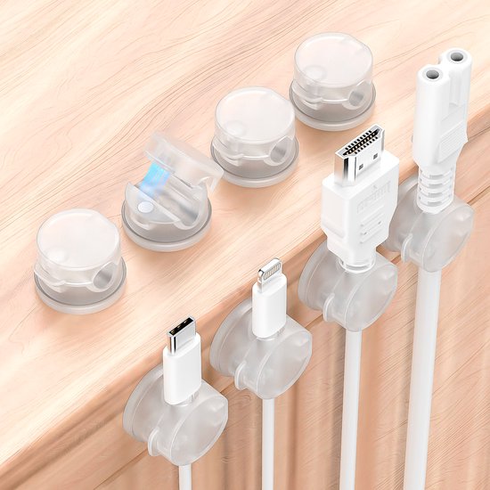 13 Stück Magnetische Silikon-Kabelbinder – Bunte Kabelclips Zum Organisieren, Wiederverwendbar