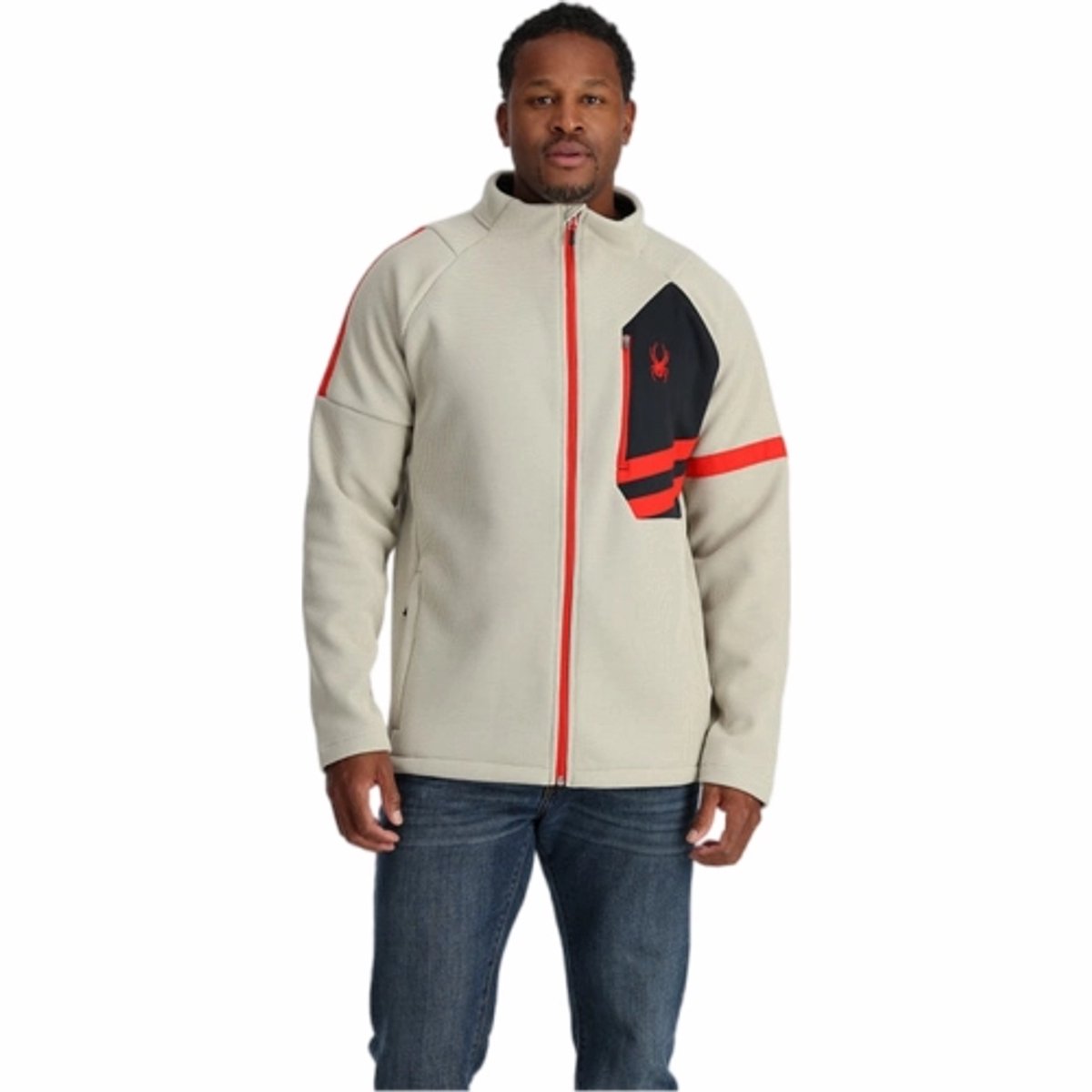 Vest Spyder Men Wengen Bandit Jacket Sandstorm-M