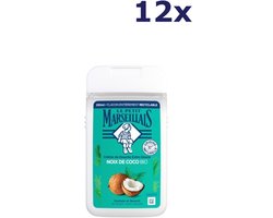 12x Le Petit Marseillais douchegel 250ML Noix de coco BIO