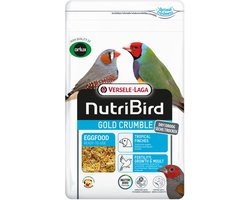 Nutribird Eivoer - Droog 1kg voor Tropische Vogels - Verrijkt met Gammarus en Insecten
