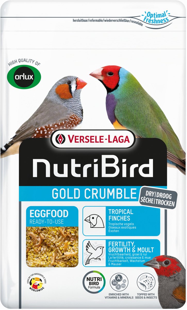 Versele-Laga Nutribird Gold Crumble Tropische Vogels - Vogelvoer - 1 kg