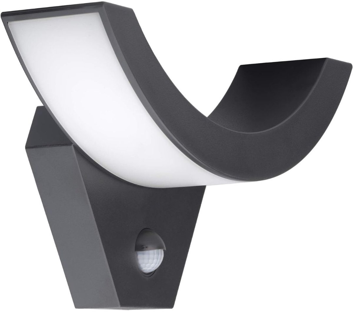 ApexArte® Buitenlamp met Bewegingssensor - Wandlamp Buiten - Tuinverlichting - Zwart