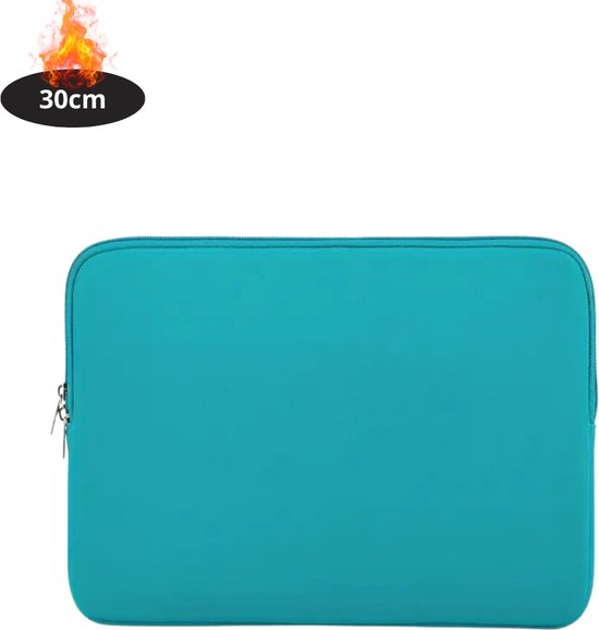 Livano Sacoche pour ordinateur portable résistante aux rayures – Housse pour ordinateur portable – Sac à dos – Sac à bandoulière – Housse pour ordinateur portable – Sac de bureau – Femme et homme – 12 pouces – Blauw