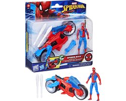 Marvel Spider-Man Web Blast - Motor en Actiefiguur 10cm