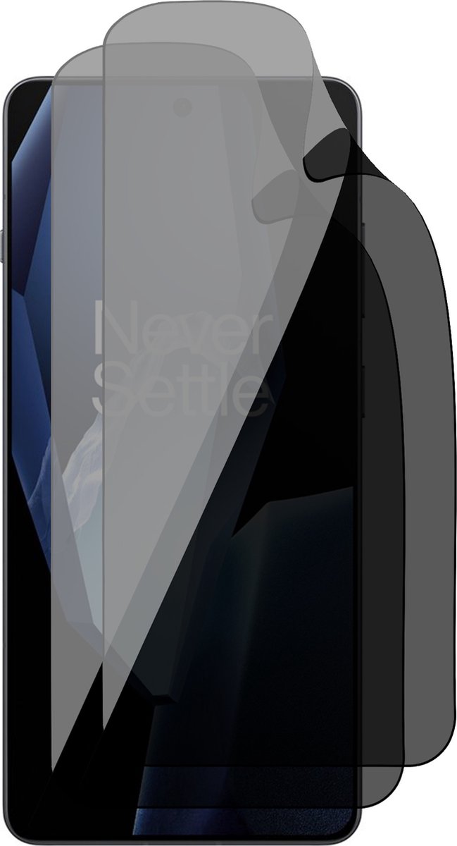 Privacy Screenprotector geschikt voor OnePlus 13R - 2x FlexGuard Screen Protector